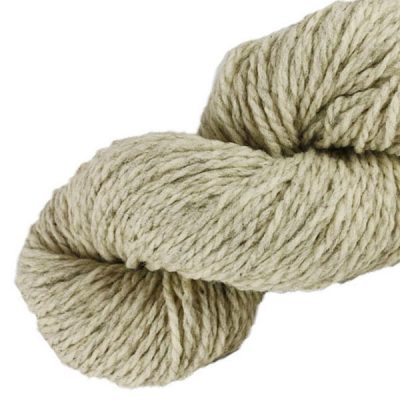 Laine naturelle Française - Voile de lin - Echeveau de pure laine de pays à tricoter