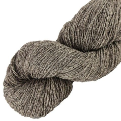 Laine naturelle Française - Tourterelle - Echeveau de pure laine de pays à tricoter