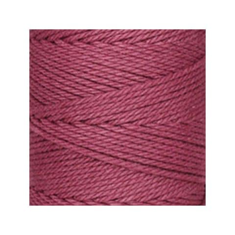 Macramé - corde - ficelle - coton- bordeaux amarante - cordon - fil 2,5mm - vendu au mètre