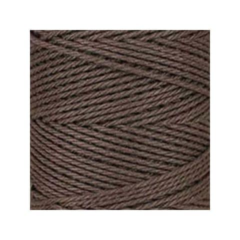 Macramé - corde - ficelle - coton- marron chocolat - cordon - fil 2,5mm - vendu au mètre