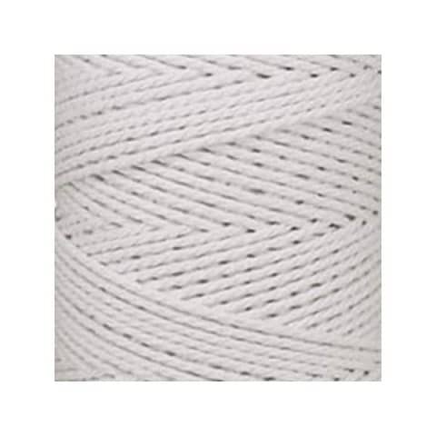 Macramé - corde - ficelle - coton- blanc - cordon - fil 2,5 mm - vendu au mètre