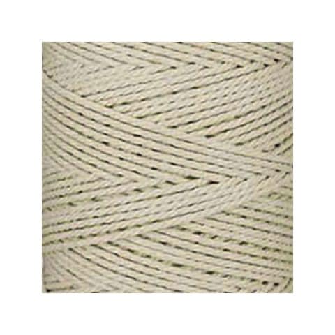 Macramé - corde - ficelle -blanc cassé naturel - coton- cordon - fil 2,5 mm - vendu au mètre