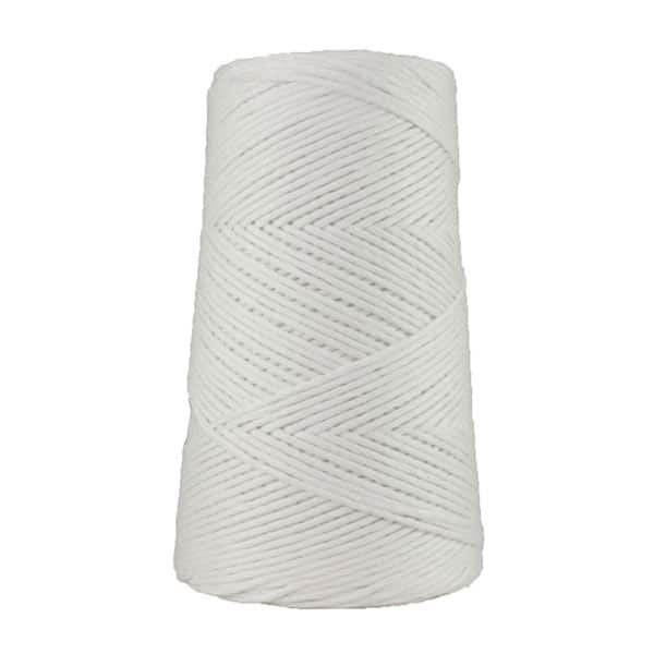 Corde de maçon, 2,2mm diamètre, fil nylon (PA), blanc