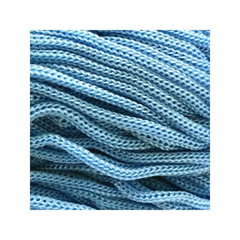 Cordon Swan Thai - Corde Thailandaise - Fil de 2mm - Bleu ciel - tricot - crochet - sacs