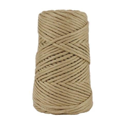 Cordon - corde - coton peigné suprême - fil de 4mm - ficelle - macramé - crochet - tricot - tissage