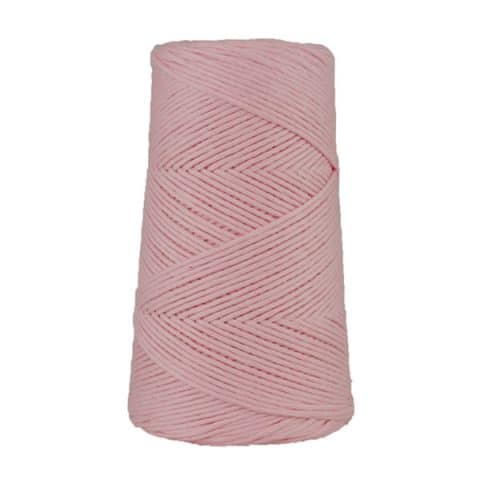 Cordon - corde - coton peigné suprême - fil de 2mm - rose dragée - macramé - crochet - tricot - tissage