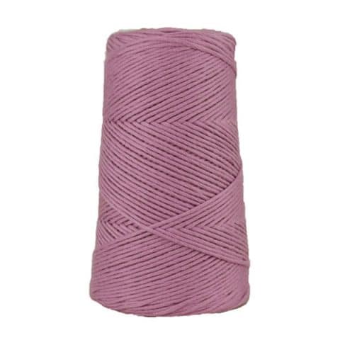 Cordon - corde - coton peigné suprême - fil de 2mm - mauve glycine - macramé - crochet - tricot - tissage