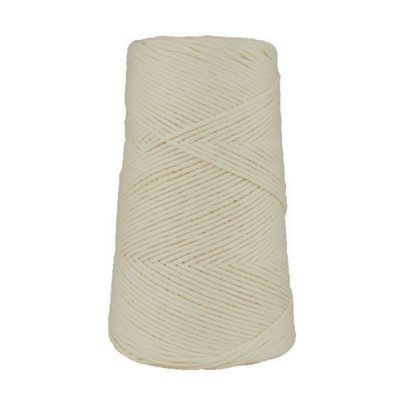 Cordon - corde - coton peigné suprême - fil de 2mm - Blanc cassé - macramé - crochet - tricot - tissage