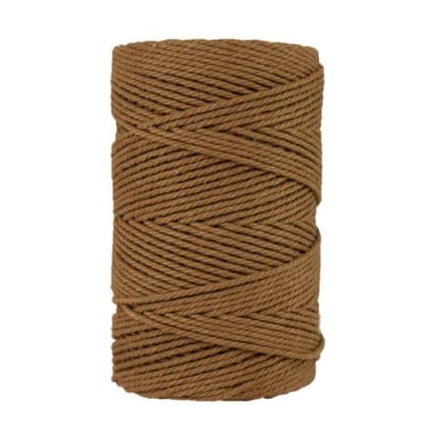 Macramé - corde - noisette - coton- cordon - fil 2,5mm