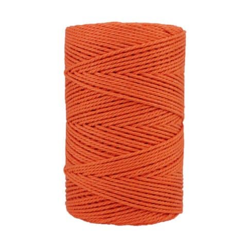 Macramé - corde - ficelle - coton- cordon - fil 2,5mm - Abricot