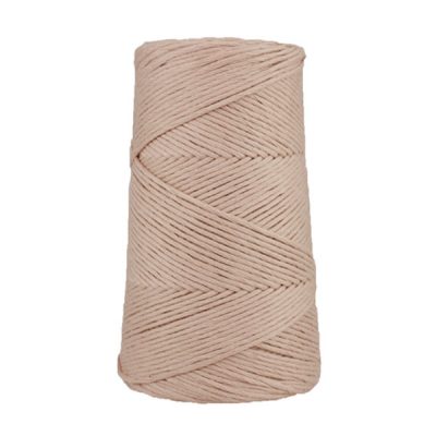 Cordon - corde - coton peigné suprême - fil de 2mm - Rose fané - macramé - crochet - tricot - tissage