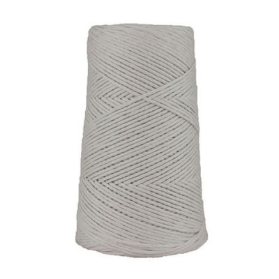 Cordon - corde - coton peigné suprême - fil de 2mm - Gris cendré - macramé - crochet - tricot - tissage