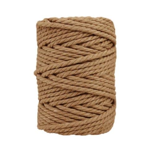 Corde macramé - 7mm - Camel