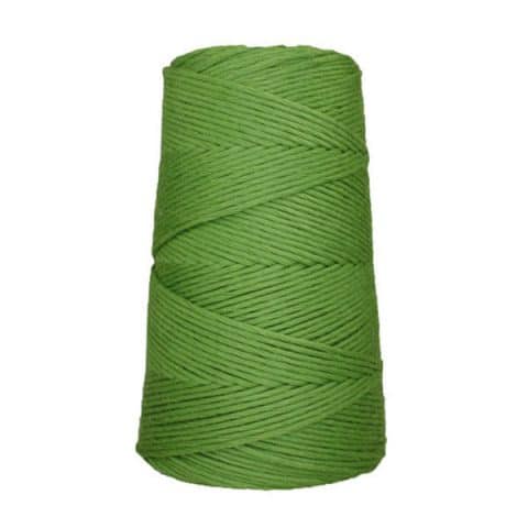 Cordon - corde - coton peigné suprême - fil de 2mm - vert pomme - macramé - crochet - tricot - tissage