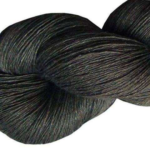 Fil de lin - Gris anthracite - Tricot - Crochet