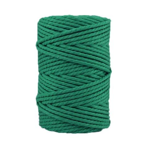 Corde macramé - 4 mm - Vert malachite