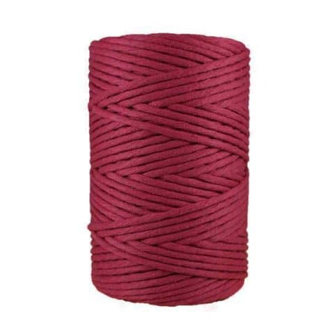 Coton peigné - Rouge cramoisi