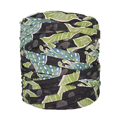 Trapilho-Bobine-imprimé-bleu-vert-noir