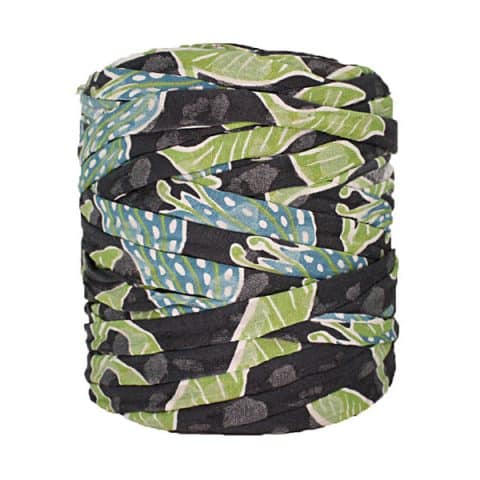 Trapilho-Bobine-imprimé-bleu-vert-noir