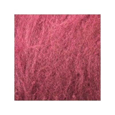 Laine cardée - Rose vintage