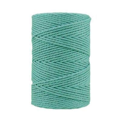 Corde macramé - 3 mm - Turquoise