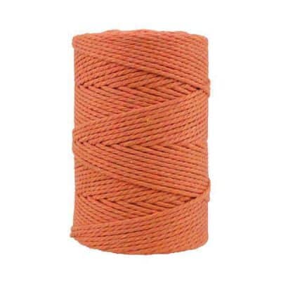 Corde macramé - 3 mm - Corail