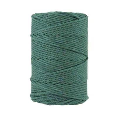 Corde macramé - 3 mm - Vert sapin