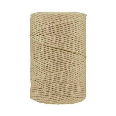 Corde macramé - 3 mm - Biscuit