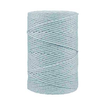 Corde macramé - 3 mm - Bleu céleste