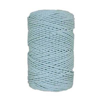 Corde macramé - 3mm - Bleu céleste