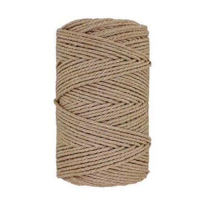 Corde macramé - 3mm - Camel