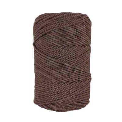 Corde macramé - 3mm - Chocolat