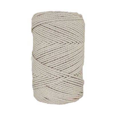 Corde macramé - 3mm - Craie
