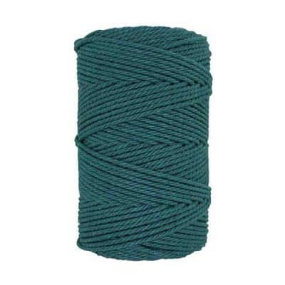 Corde macramé - 3mm - Vert sapin