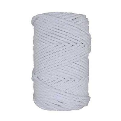Corde macramé - 4mm - Blanc