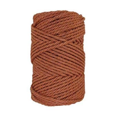 Corde macramé - 4mm - Caramel