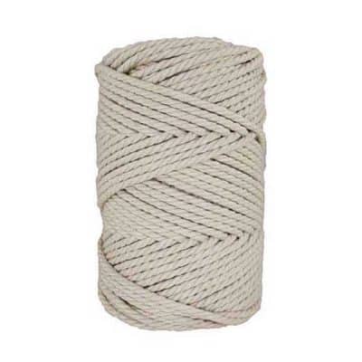Corde macramé - 4mm - Craie