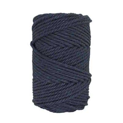 Corde macramé - 4mm - Noir