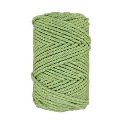 Corde macramé - 4mm - Vert absinthe