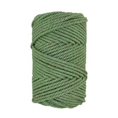 Corde macramé - 4mm - Vert Véronèse