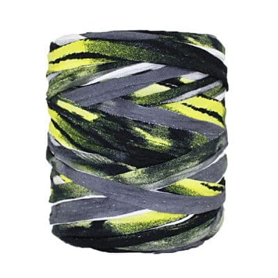 Trapilho-Bobine-Imprimé-noir-gris-jaune