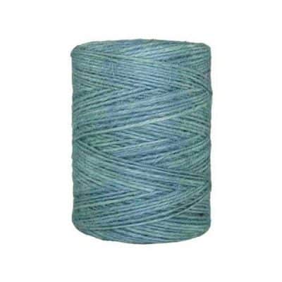 Fil de jute naturel - Bleu horizon
