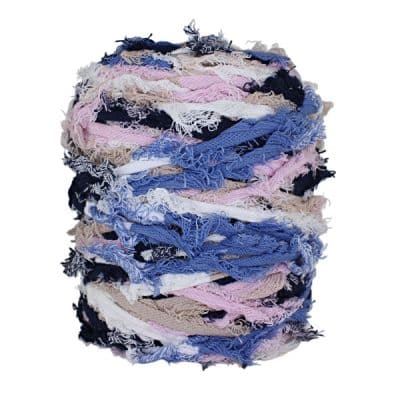 Trapilho - Bobine - bleu-rose-blanc