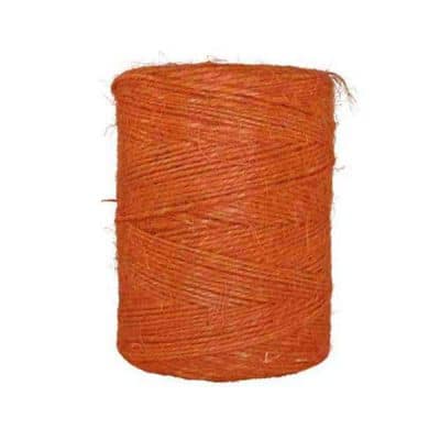 Fil de jute - Mandarine